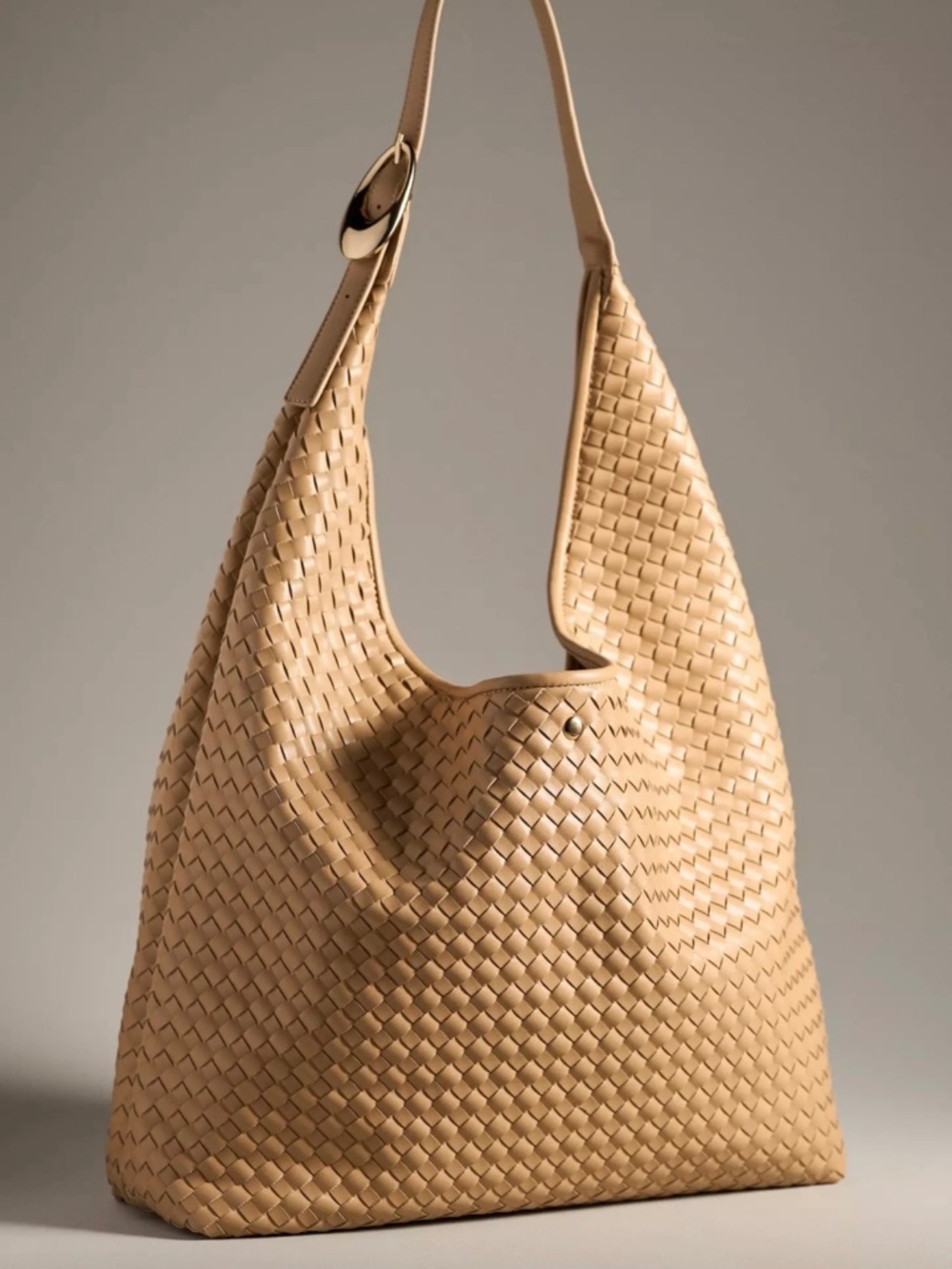 LOVE KNOT SLOUCHY BAG - ANTHROPOLOGIE